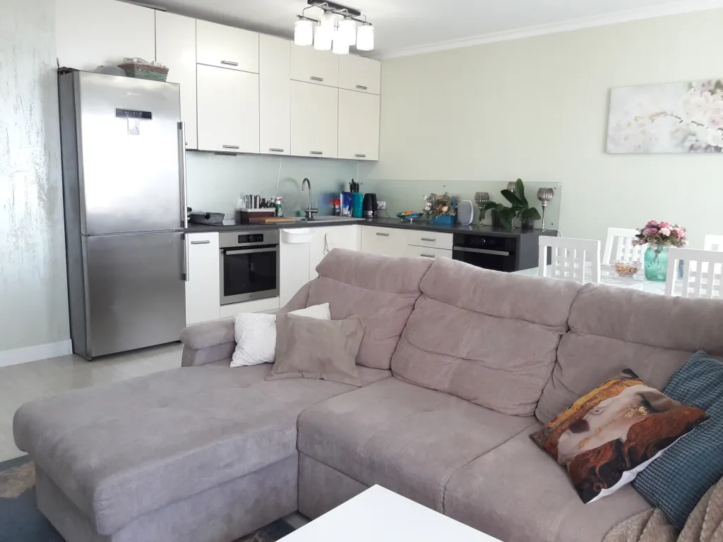 Просторная квартира с видом на закат