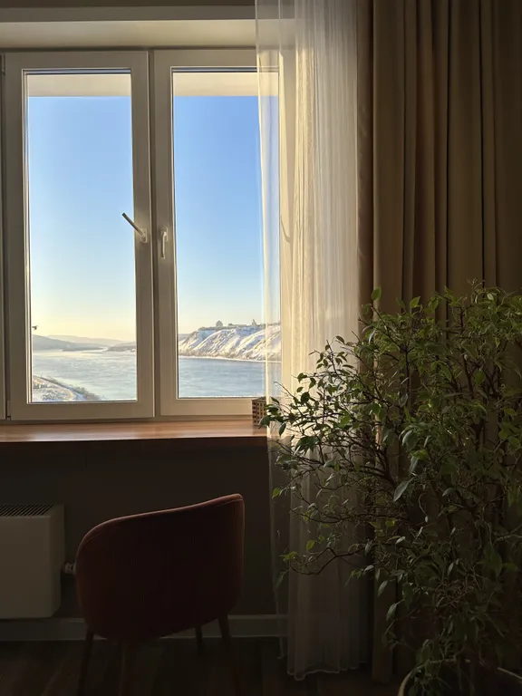 Квартира 2-комнатная квартира с красивым видом на енисей около заповедника столбы — Красноярск