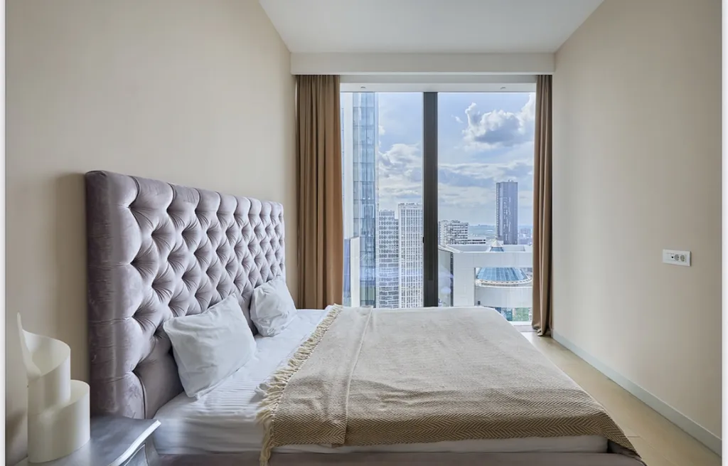 Квартира Евродвушка в neva towers 30 вид на закрытый парк — аренда посуточно в Москва