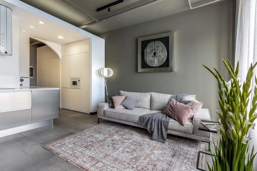 Квартира Квартира Премиум апартамент Графит у метро Автозаводская — Москва