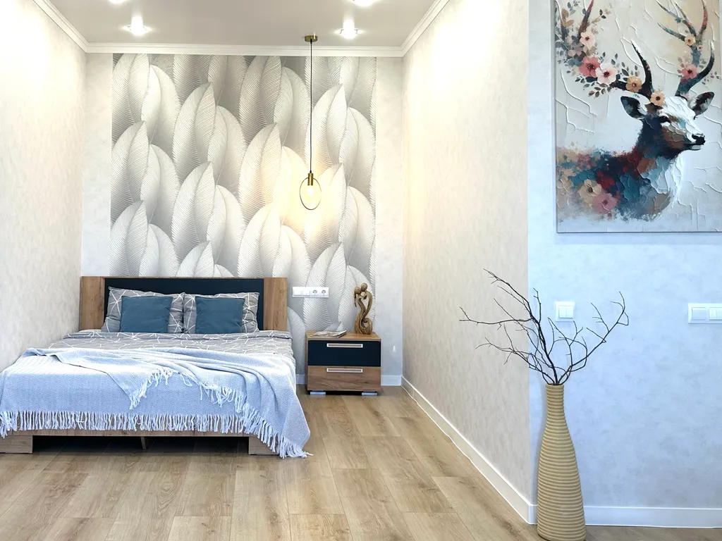 Квартира Стильные апартаменты с потрясающим видом на реку Кубань — Краснодар