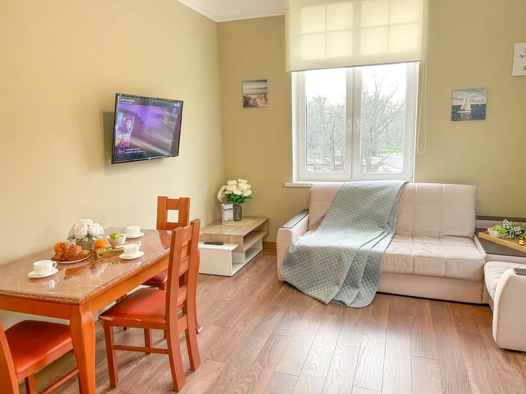 Балт апартментс Пионерский 4 с двумя спальнями