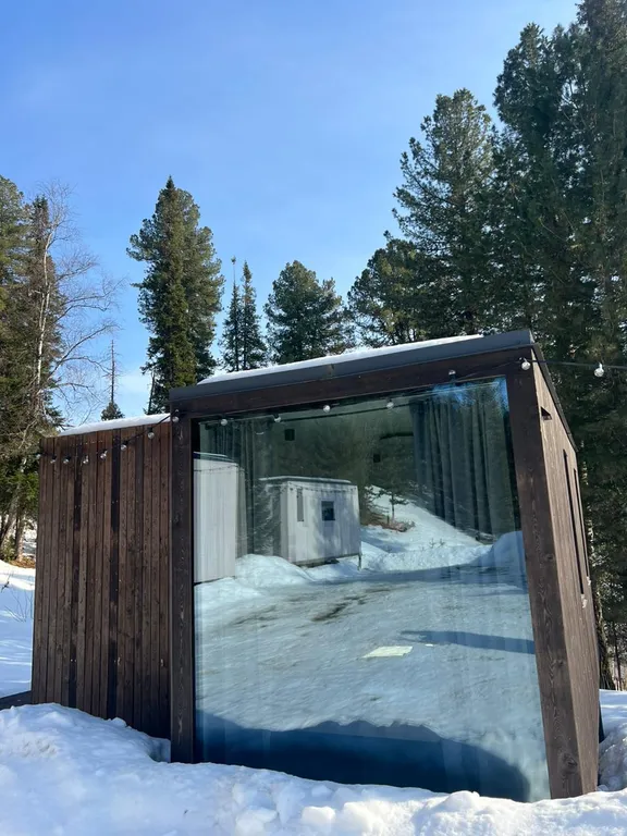 Домик с видом на Телецкое озеро