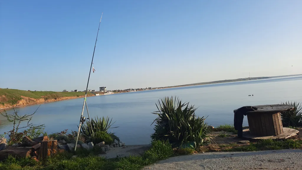 Эллинг на самом берегу Азовского моря