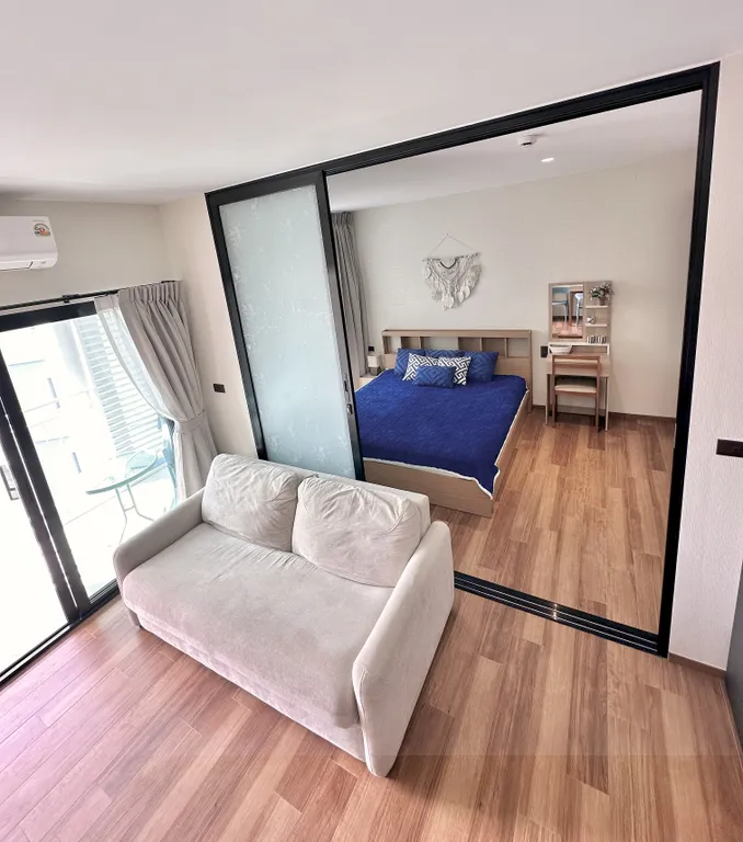 Квартира с одной спальней, пляж Наи Янг, вид на горы и бассейн 6й этаж