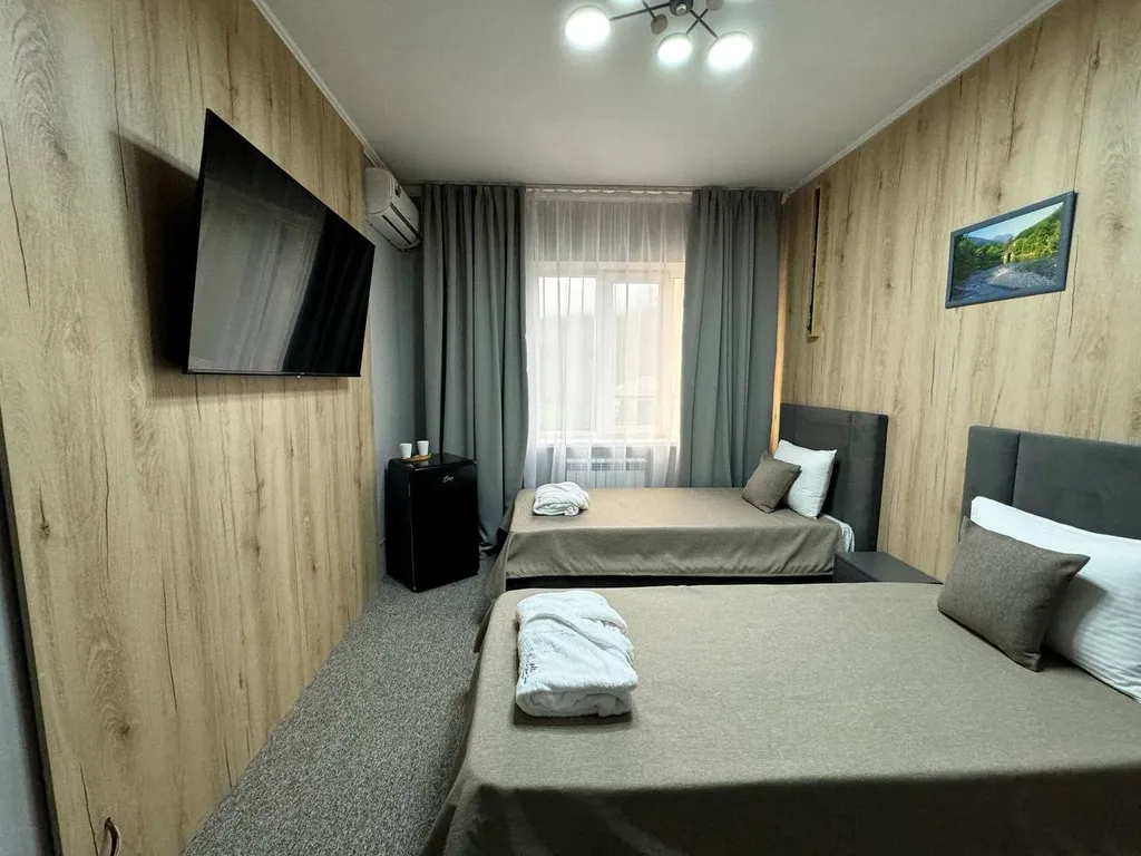 Двухкомнатный полулюкс с балконом и видом на горы и лес