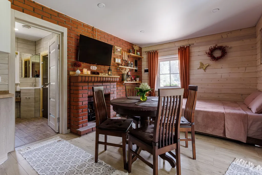 Дом с русской баней и горячей купелью