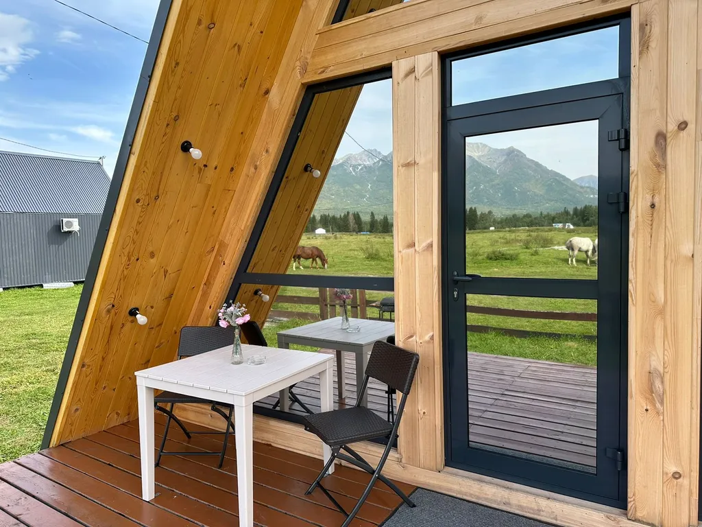 Уединенный афрейм с теплыми полами