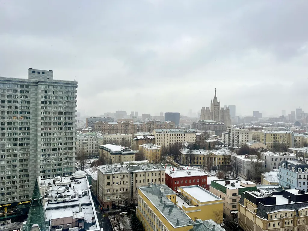 Квартира Трёхкомнатная квартира с панорамным видом на Новый Арбат — Москва