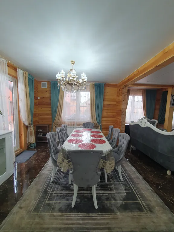 Уютный загородный дом из бруса с баней и чаном на дровах