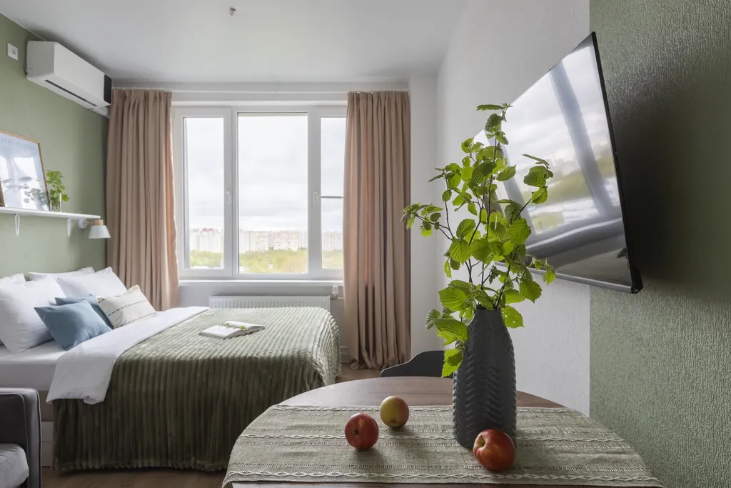 Квартира Апартаменты Queenstay The Сад рядом с метро — Москва