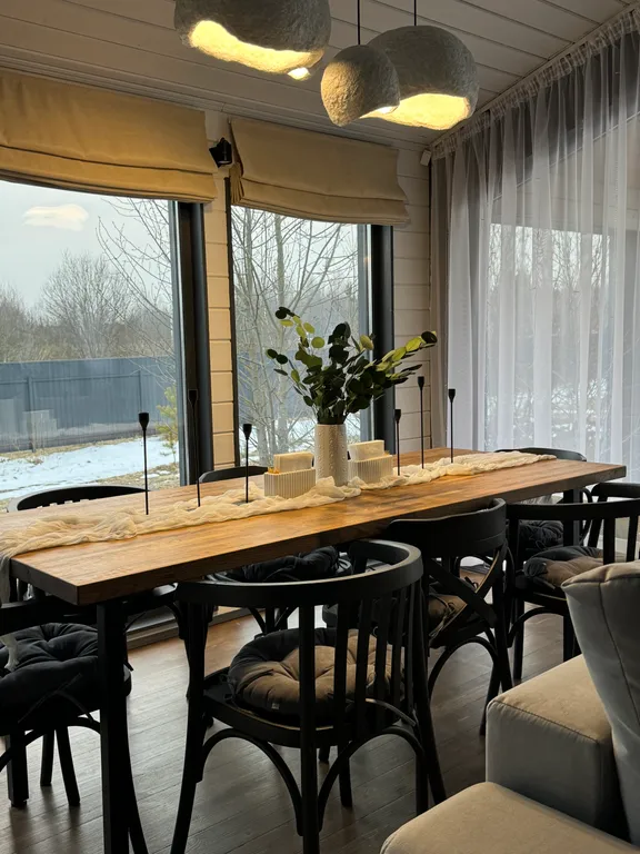 Уютный дом с чаном и баней