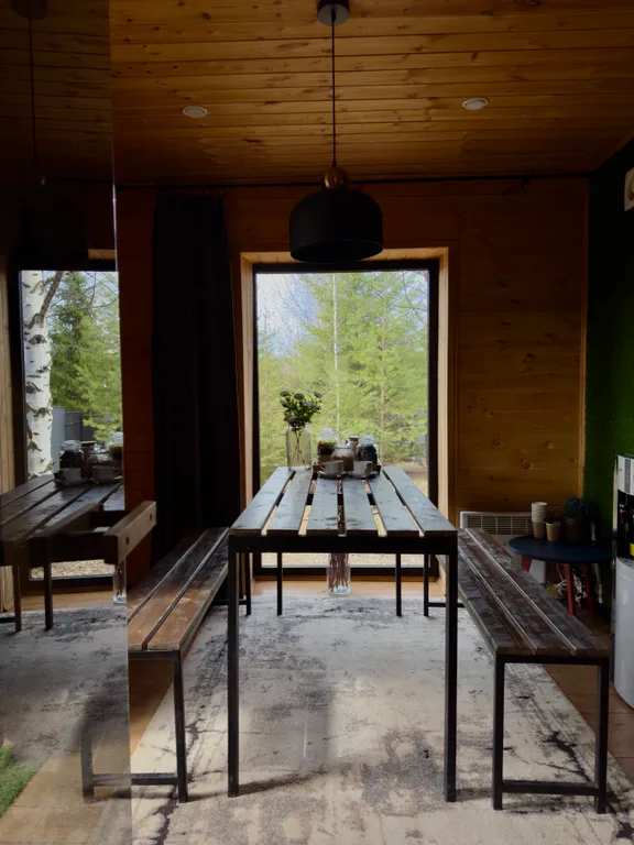 2-местный дом с видом на лес