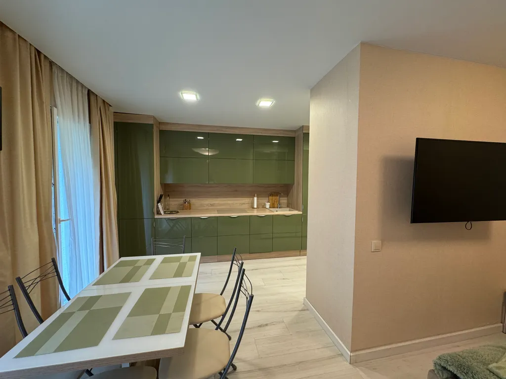 Уютная студия с террасой