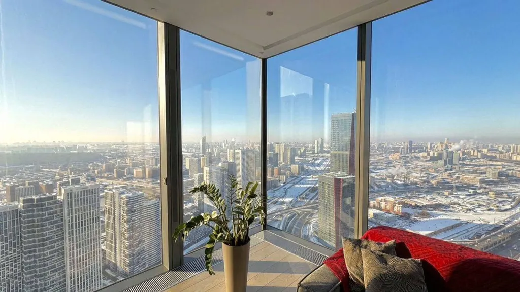 Угловой топ вид! 53 этаж