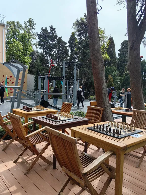 Студия с панорамным видом