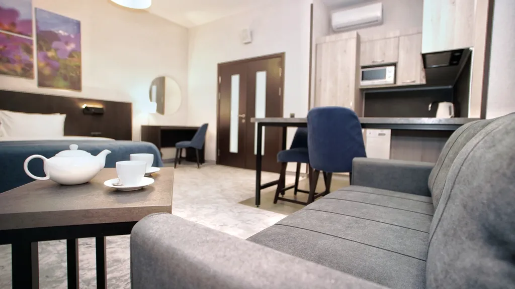 Шикарный апартамент в центре Роза Хутор