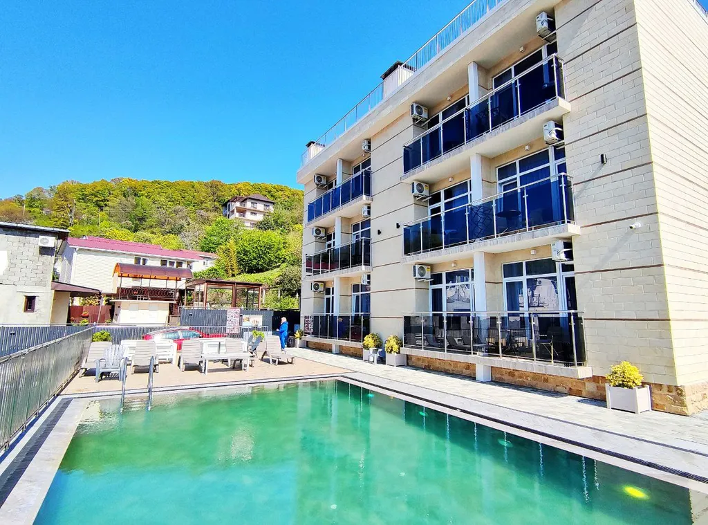 Номер с видом на море в отеле Аурия Морето