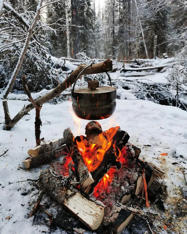 Солнечный с дровяной сауной