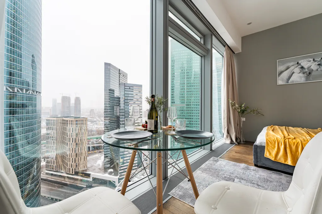 Квартира Квартира Апартамент с прекрасным видом на Москва-Сити — Москва