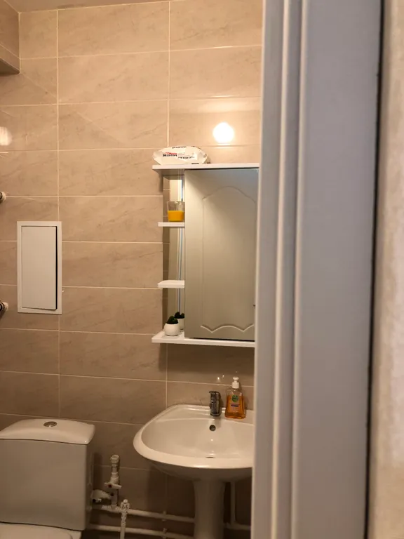 Уютная новая студия с видом на реку Каму