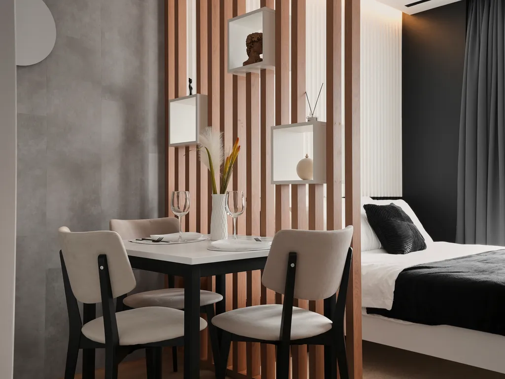 Студия с уникальным колоритом