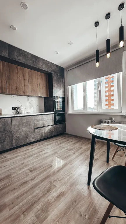 Просторная квартира с видом на Амур и город