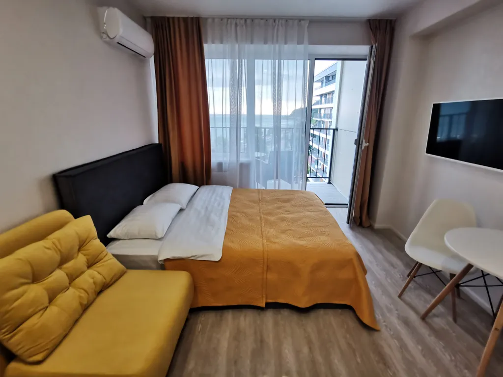 Квартира студия морской бриз с бассейном на территории