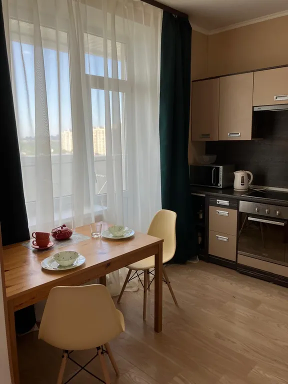 Квартира Просторная квартира в новом доме у метро Пролетарская — Санкт-Петербург