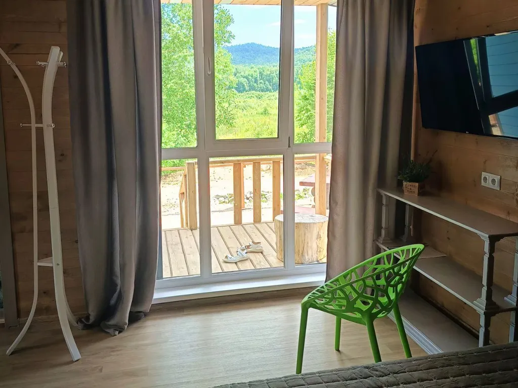 Уютный Эко-дом №14 (с банным чаном) в лесу в шаге от центра города