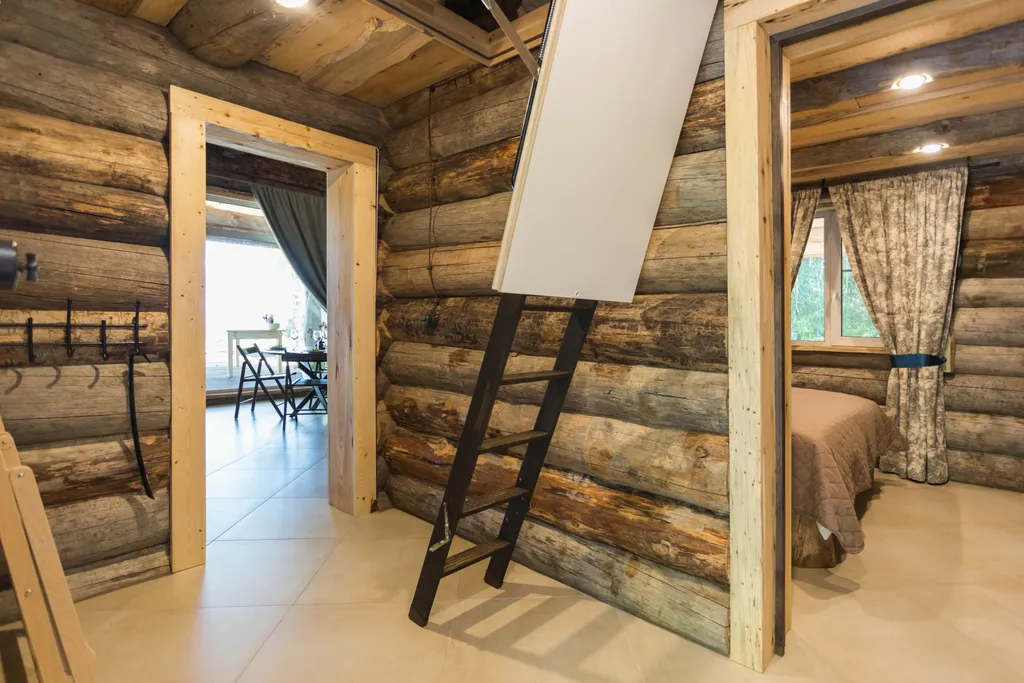 Коттедж из сосны Кело с видом на озеро