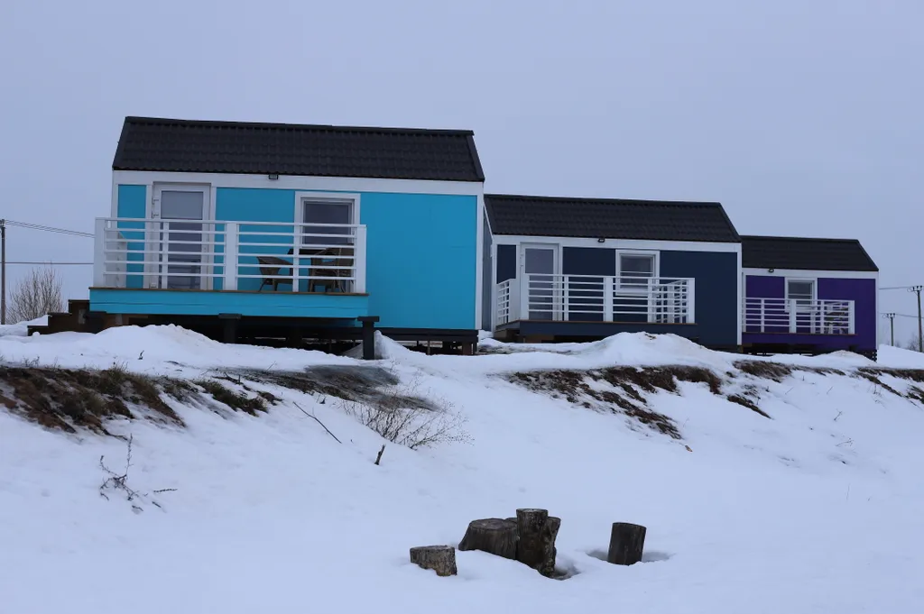 Голубой домик на Лисьей Горе