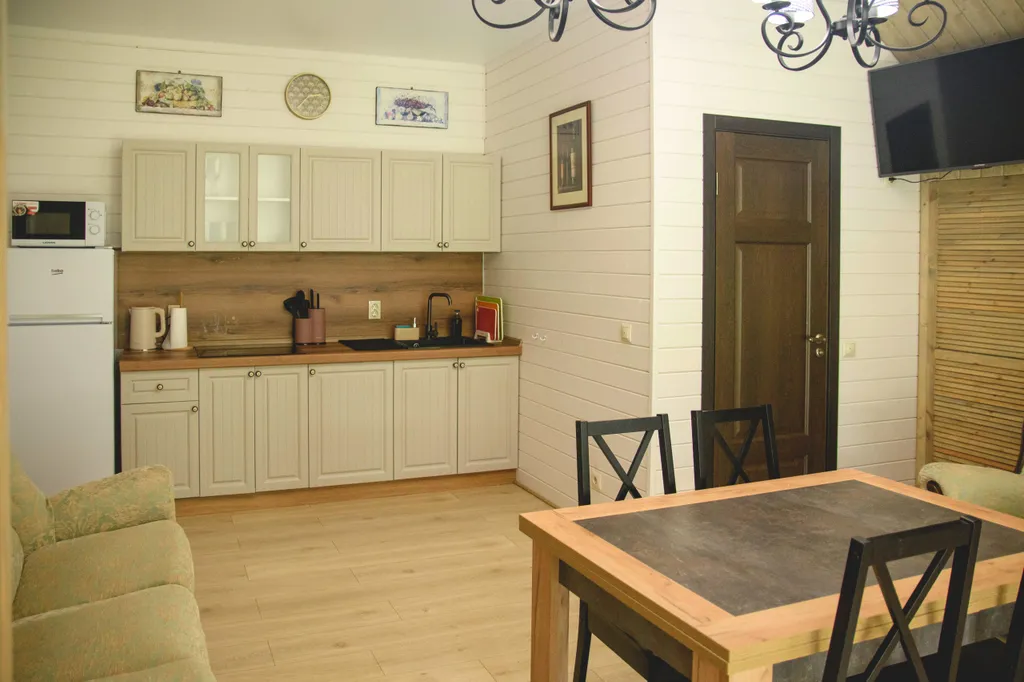 Новый домик для отдыха в сосновом бору Бунырево