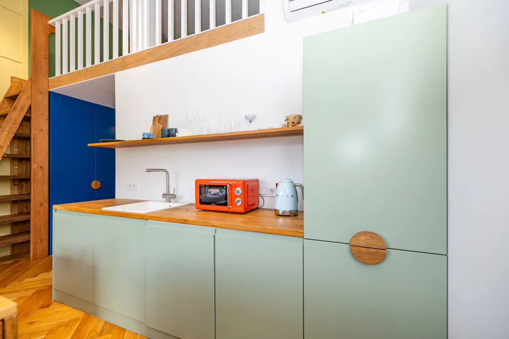 Двухуровневая квартира с видом на горы