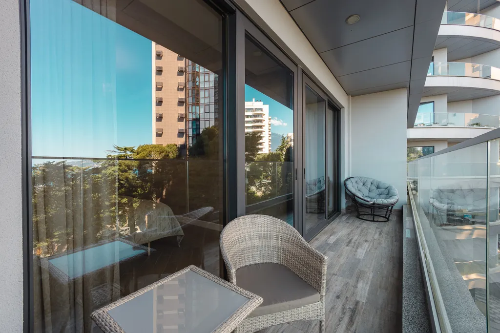 Видовая двухспальная квартира в приморском парке