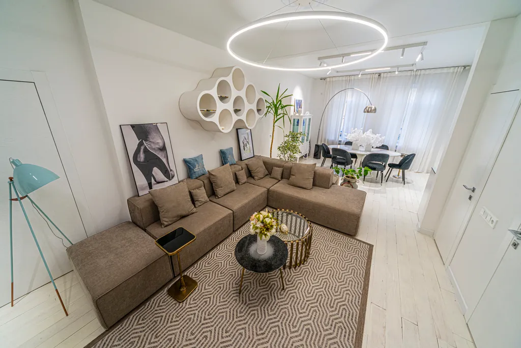 Квартира Белоснежные апартаменты в центре на набережной Невы — Санкт-Петербург