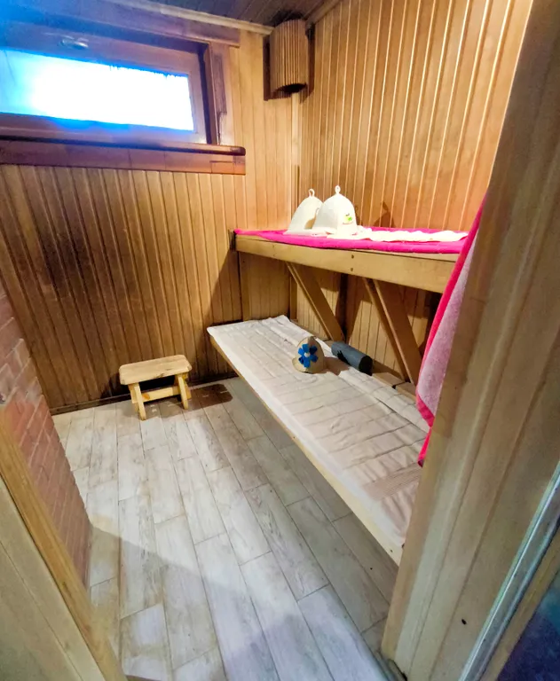 Коттедж с панорамным балконом, баня на дровах безлимит