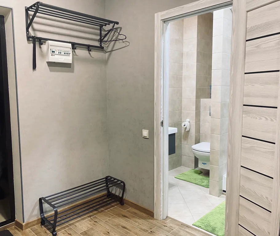 Квартира-студия с новым дизайнерским ремонтов в новом доме