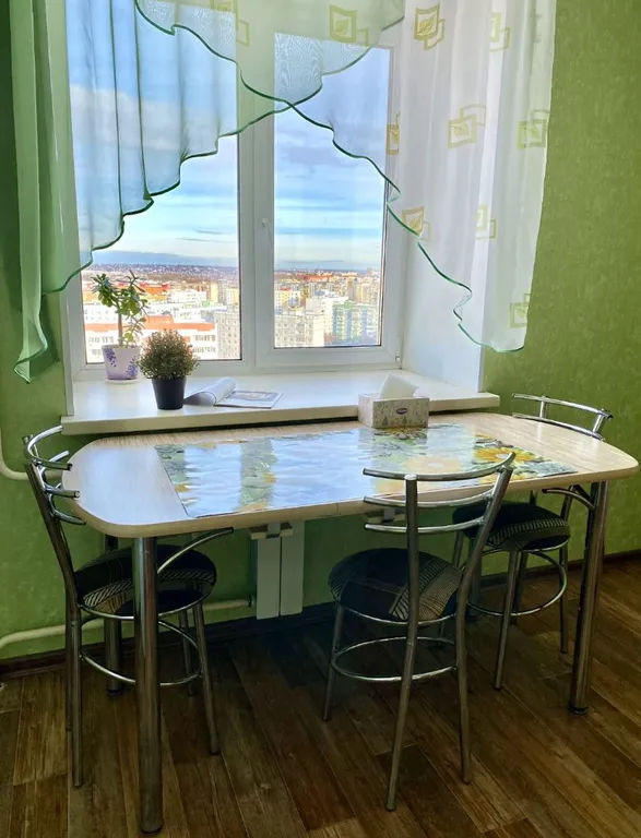 Уютная квартира с шикарным видом на весь город