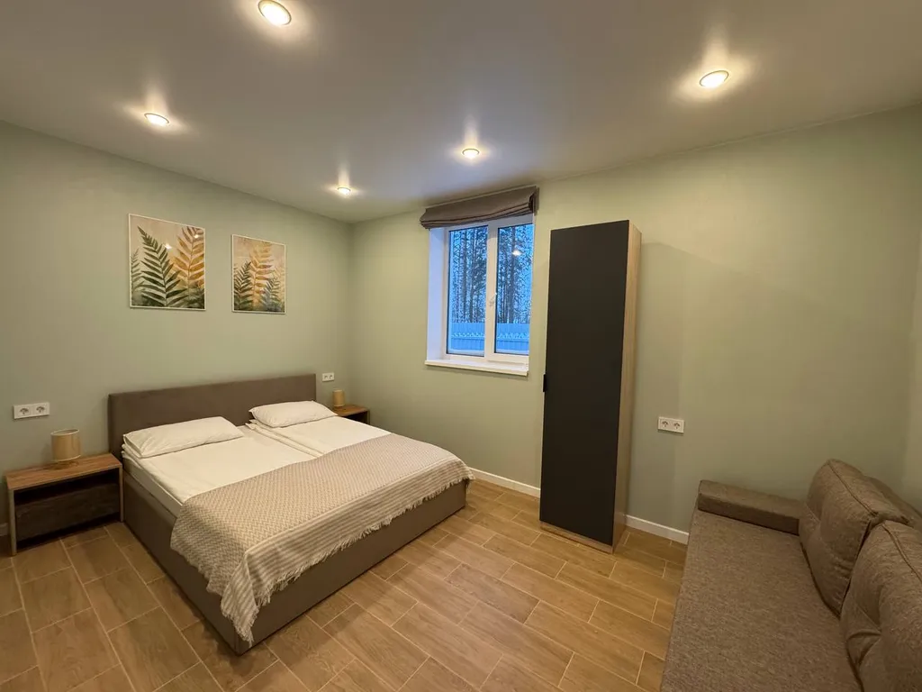 Коттедж Новый Коттедж с видом на лес и в трех минутах от изумрудного карьера — Мга