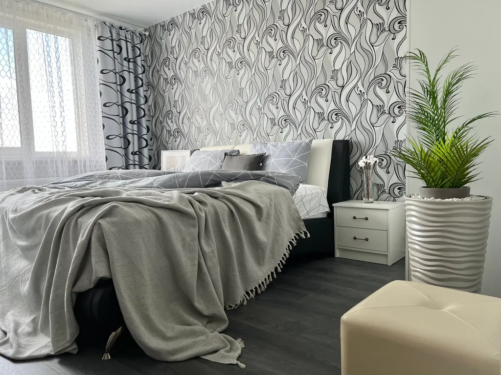 Видовая двухкомнатная квартира в тихом местечке