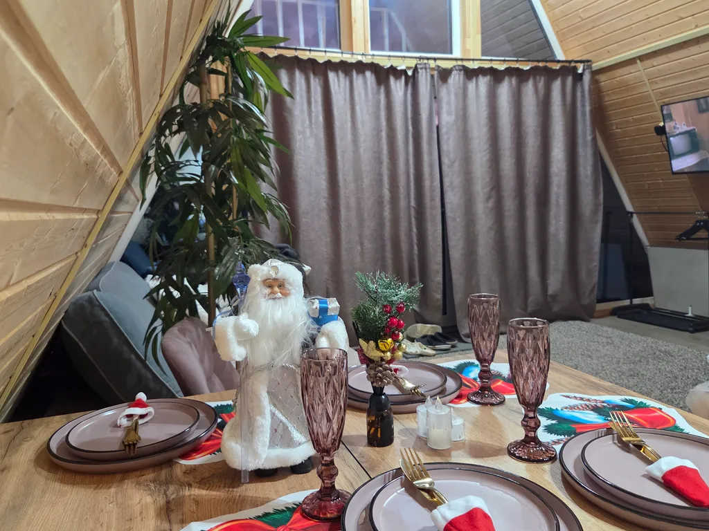 Новый дом афрейм с джакузи у моря и гор