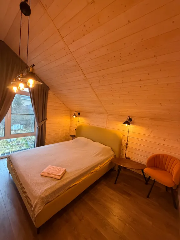 2-этажный Барнхаус с чаном, сауной и бассейном