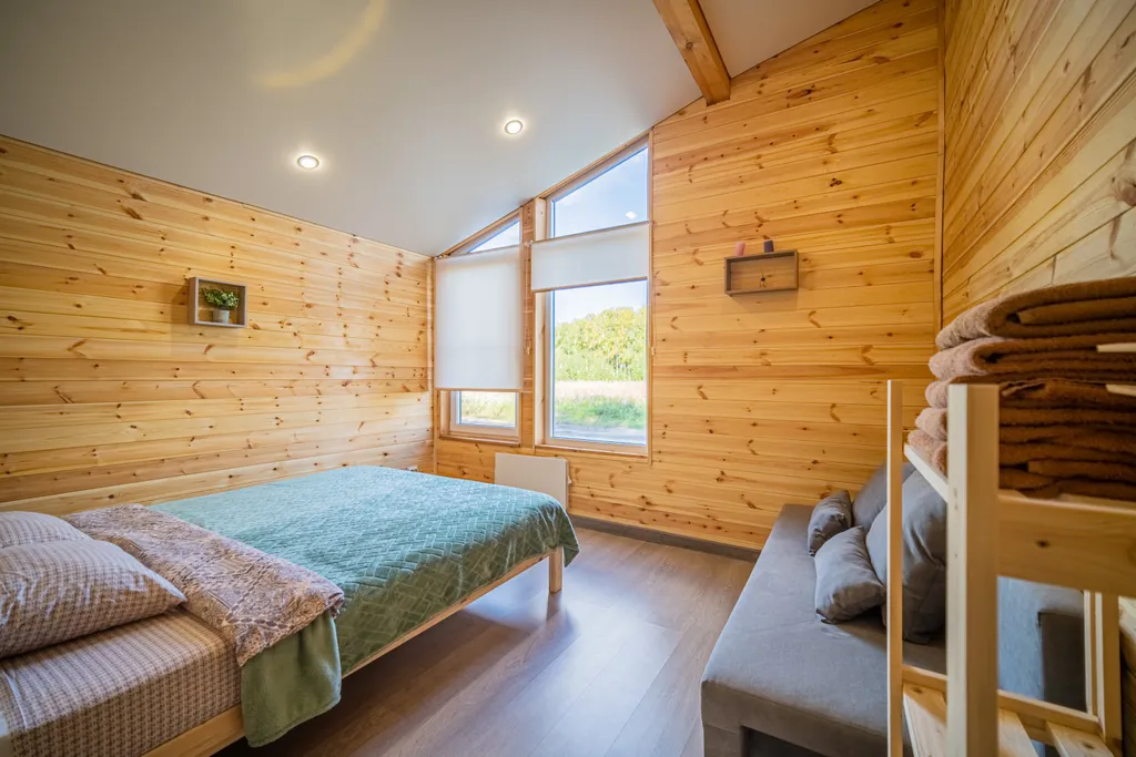 Уютный дом с баней и бассейном ( Барн 3)