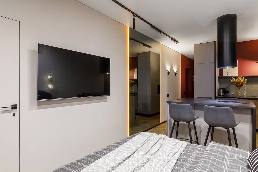 Дизайн квартира в центре города