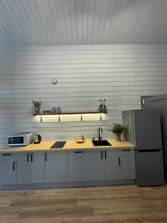 Коттедж Уютный коттедж с сауной и купелью — Бугры