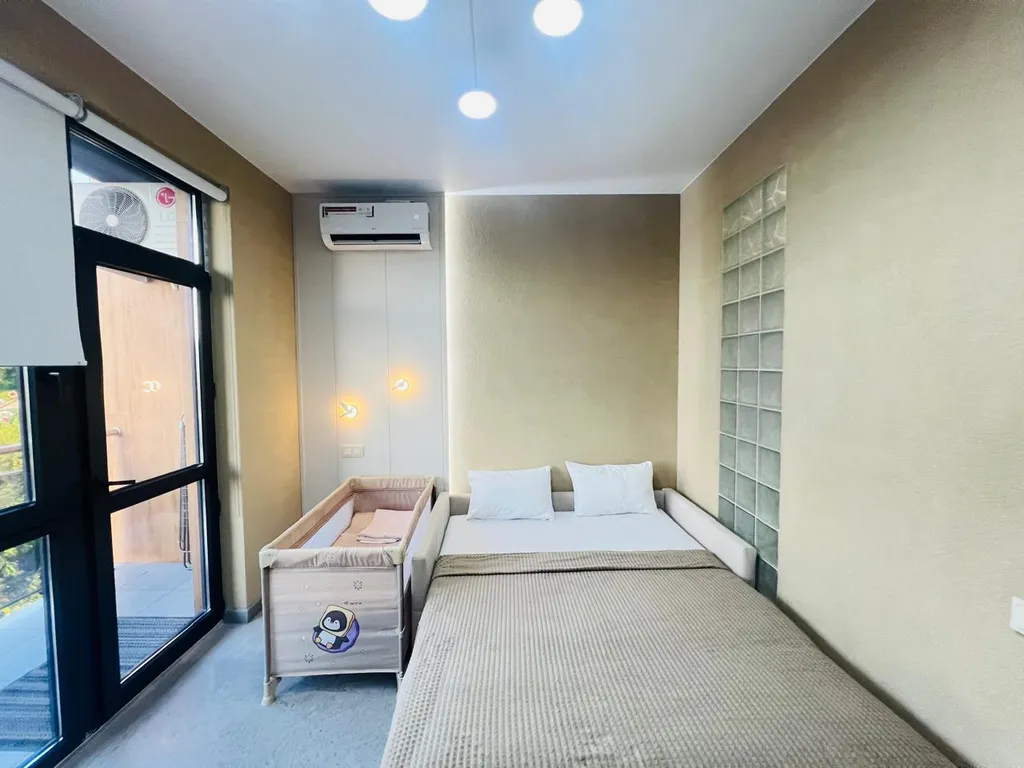 Стильная однокомнатная квартира с балконом