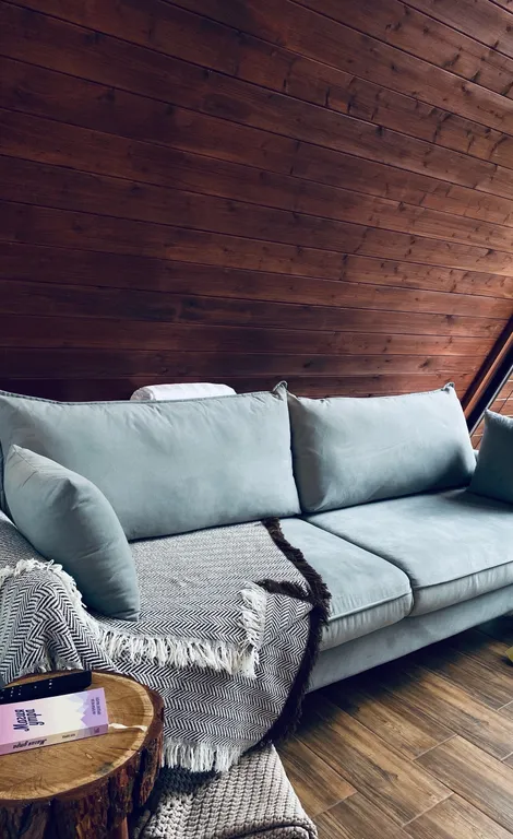 Дом с ковром