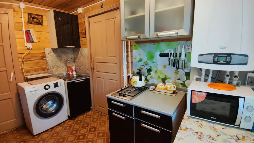 Дом 48m2 — чан, кухня, Wi-Fi