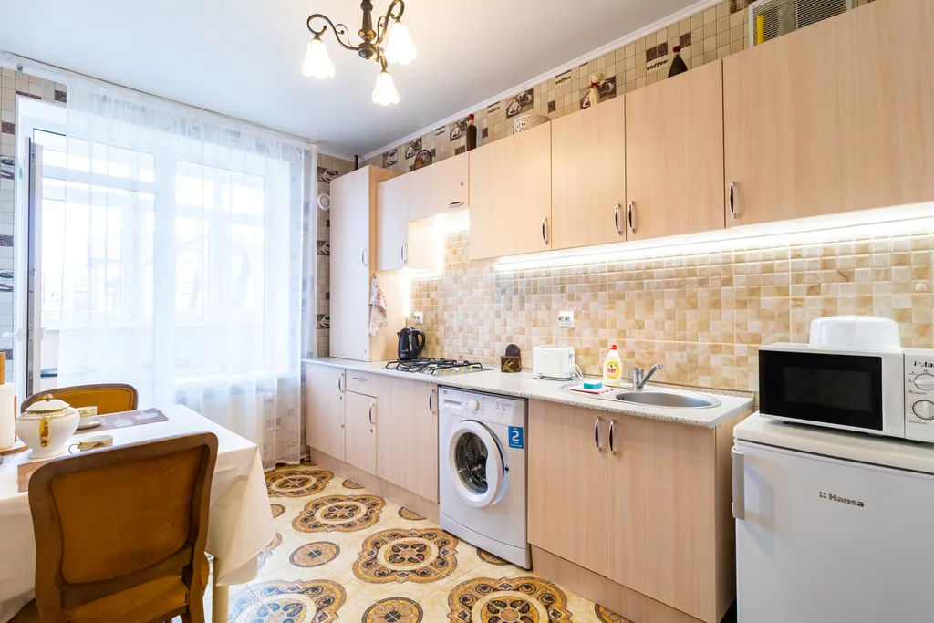 Солнечная квартира с видом на лес